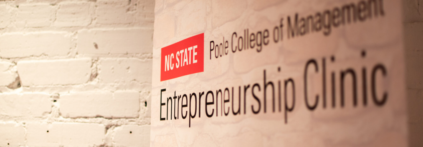 Josh Guter, program manager at NC State Entrepreneurship Clinic